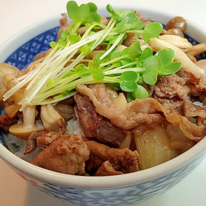 すき焼き風 和牛丼 レシピ 作り方 By ぷ みぃまま 楽天レシピ